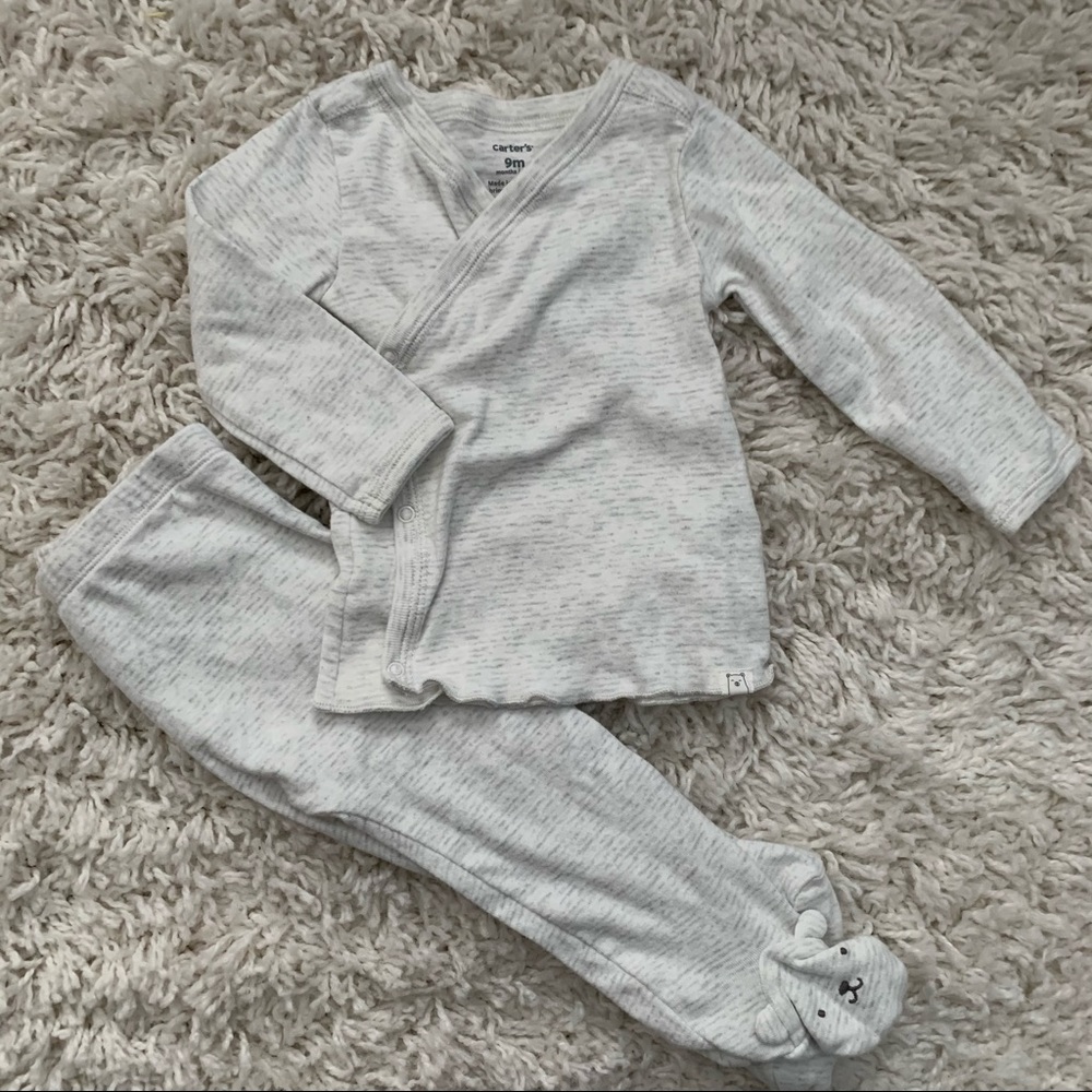 Carter’s Neutral Footie Pajamas